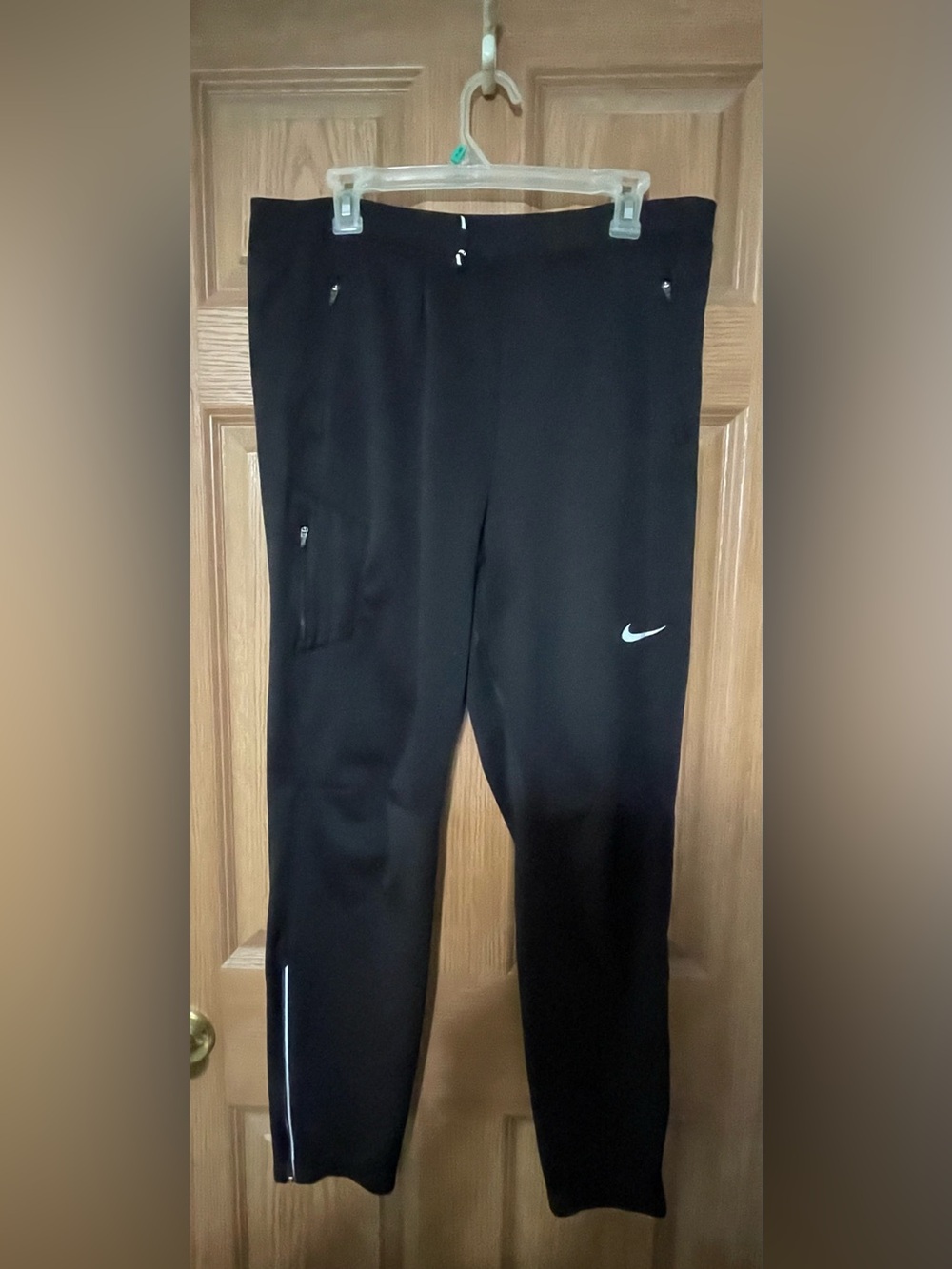 Nike Dri Fit Joggers with White Swoosh Large